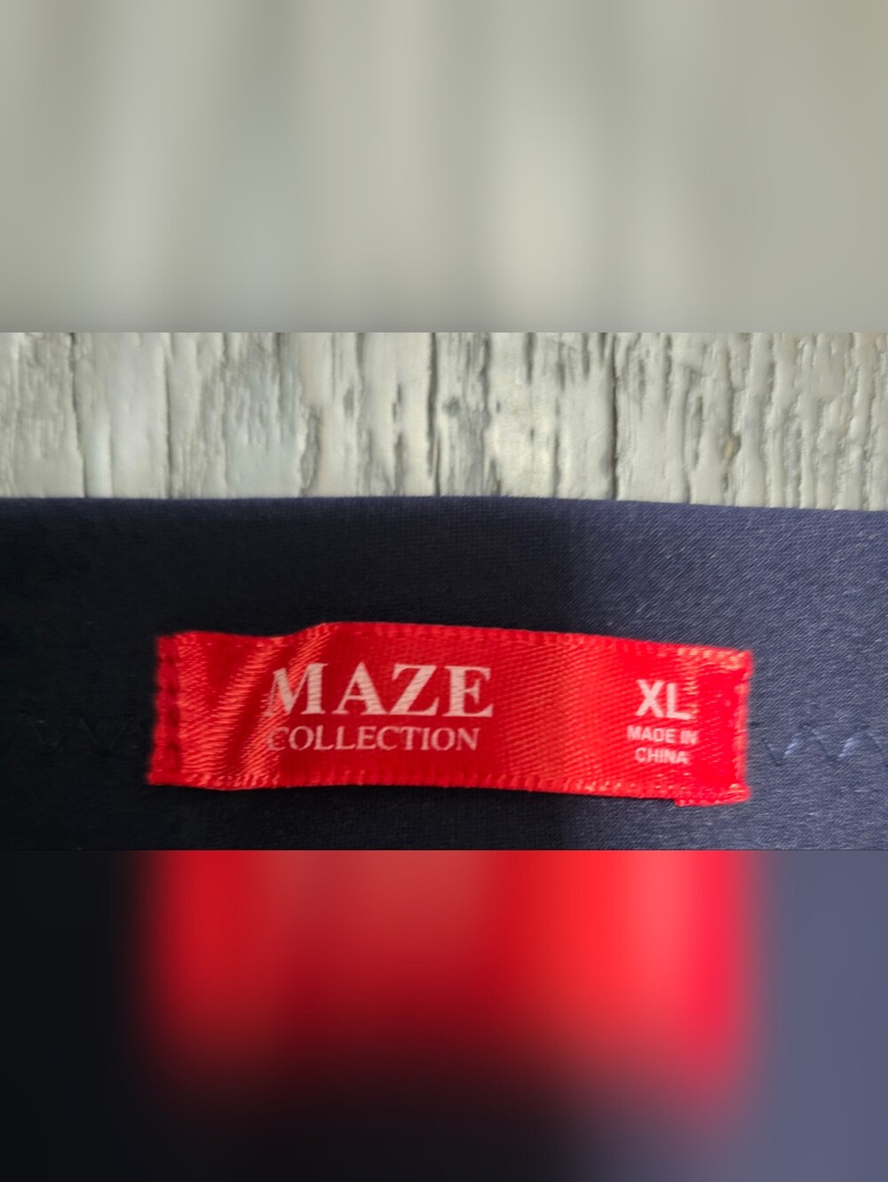 NWT MAZE Collection Stretch Slim Ankle Pants in Navy (Size:xl) - Picture 3 of 4
